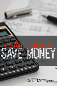 Are you lazy when it comes to money management? That doesn't always have to be a bad thing! Here are lazy ways you can save money too! (A lot of it!)