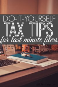 If you have a simple return, filing yourself is very easy and there’s really no need to put it off. Here are tax tips for last minute filers that will help get you started.