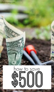 Ready to improve your finances? Start by increasing your savings! Here's how to save $500 even if you're living paycheck to paycheck.
