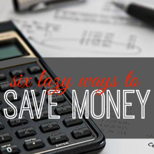 Are you lazy when it comes to money management? That doesn't always have to be a bad thing! Here are lazy ways you can save money too! (A lot of it!)