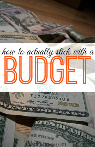 Do you have trouble actually sticking to your budget? Here are some tips that really work!
