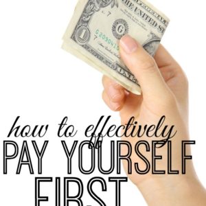 Trying to figure out how to effectively pay yourself first? Here are the strategies that have continually worked for me and can work for you too.