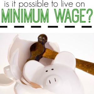 Wondering if it's possible to live on minimum wage? We do the calculations. I think you'll be shocked by the findings.