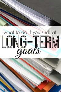 Having trouble goal setting? Here's a step by step guide as well as examples if you suck at setting long term goals.