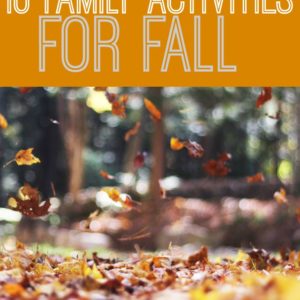 Looking for some family activities for fall? Here are ten free or frugal activities your family will love.
