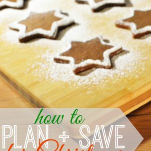 As of today there are ten weeks left until Christmas Day. If haven't gotten started yet here's how to plan and save for Christmas.