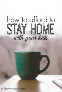 Dropping your kid off with at daycare can be rough for a mom. If you're looking for another way here's how to afford to stay home with your kids.