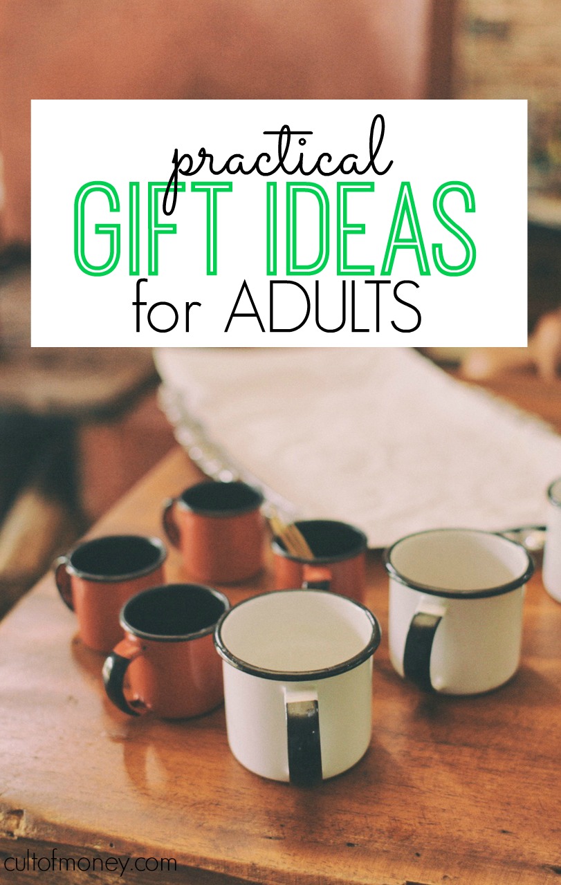 Wracking your brain over your gift list this year? Make it easy and choose one of these practical gift ideas for adults.