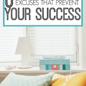 If you want to be in the top 8% this year it’s time to kick those excuses to the curb. Here are six excuses that are preventing your success.