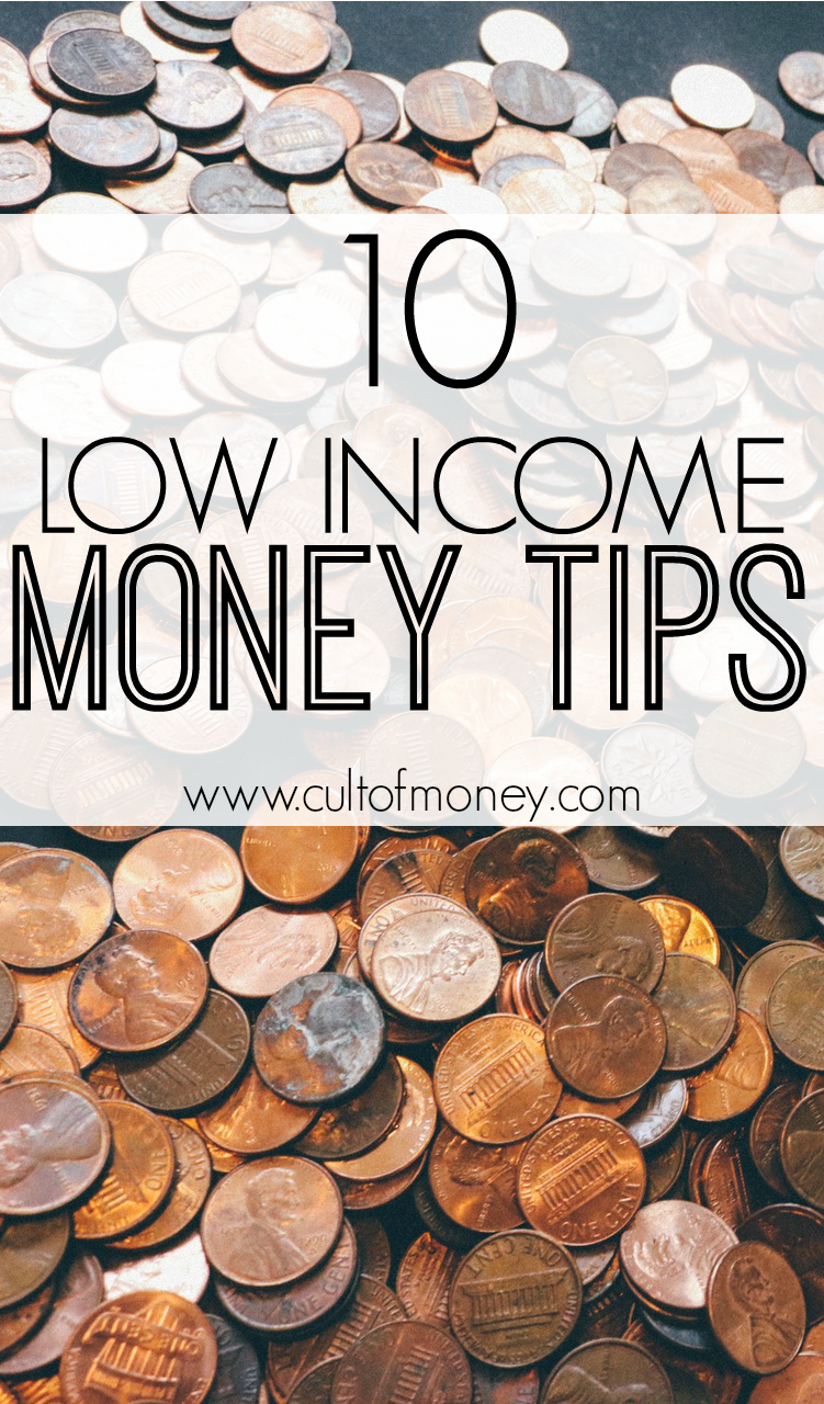 Living on a tight budget and barely getting by? Here are ten low income money tips that can make a huge impact on your personal finances.